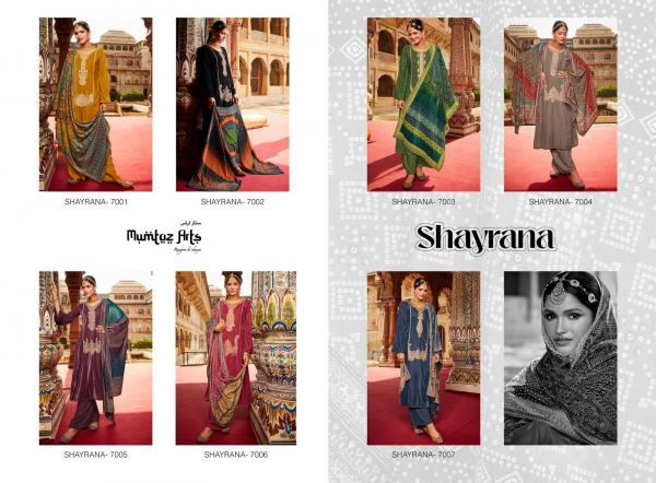 Mumtaz Shayrana Embroidery Wear Velvet Salwar Kameez